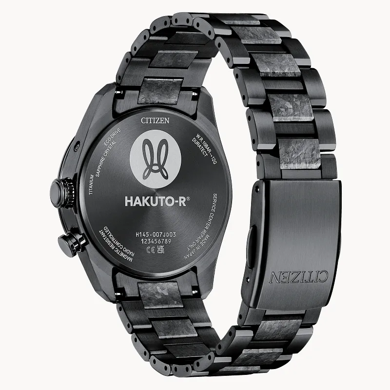 ATTESA HAKUTO-R Black Dial Super Titanium with DLC Coating ATTESA HAKUTO-R Black Dial Super Titanium with DLC Coating